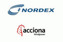Logo Nordex Group in Straußfurt